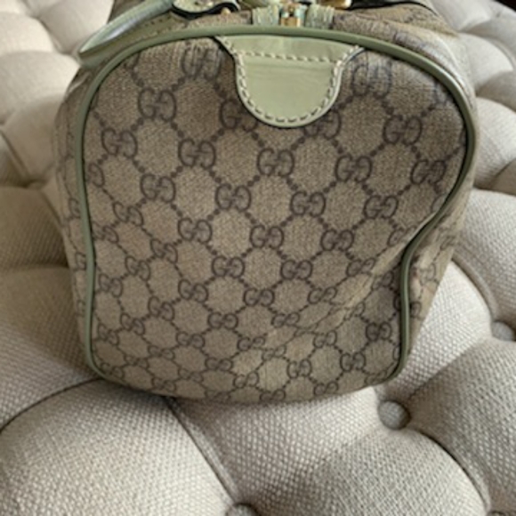 Gucci Limited Edition Green Satchel Purse - Picture 5 of 7